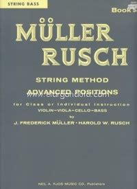 55SB - Muller Rusch String Method - String Bass - Book 5
