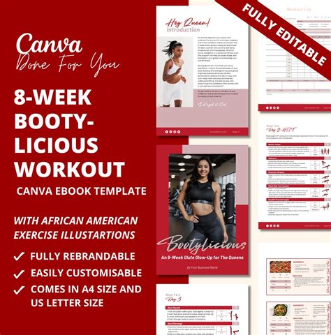 6 Week Booty Program: Workout Ebook