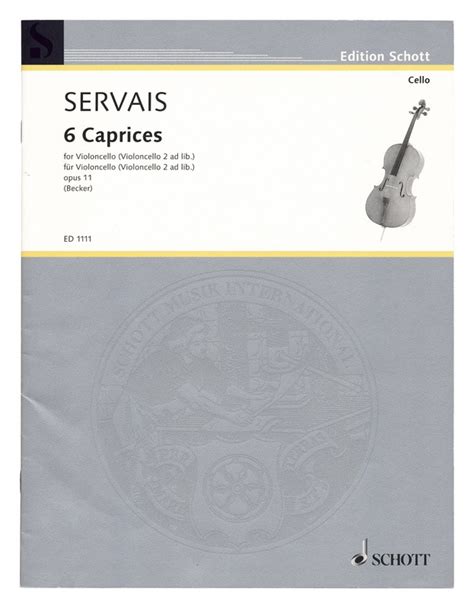 6 caprices pour le violon ... Op. 5