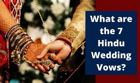 7 VOWS OF HINDU MARRIAGE