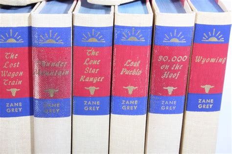 8 volume, Zane Gray Collection