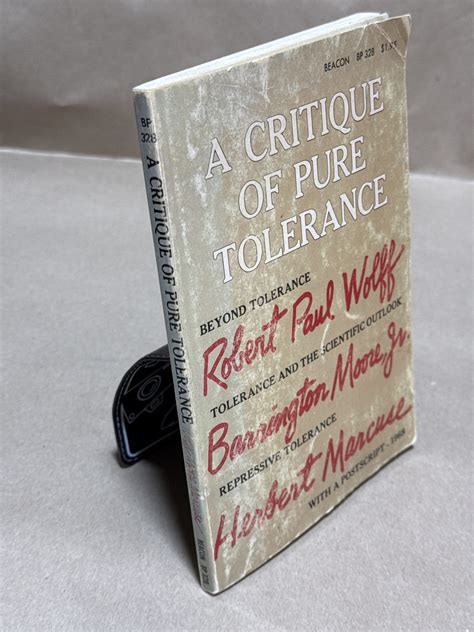 A Critique of Pure Tolerance