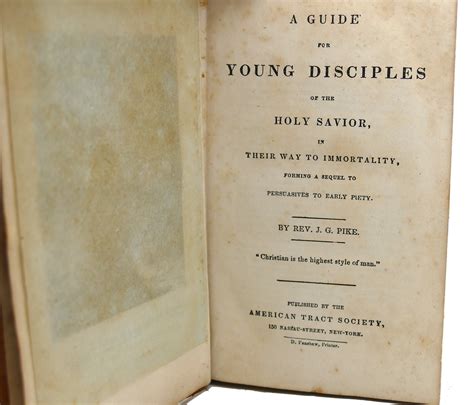 A Guide for Young Disciples