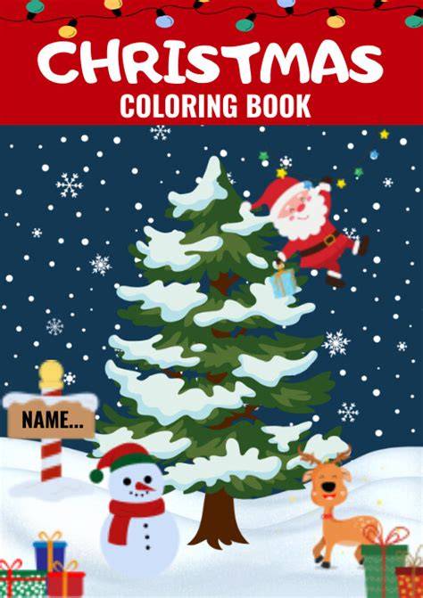 A Picture-Perfect Christmas Coloring Book
