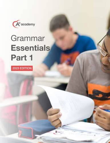 A Plus Academy Grammar Essentials Part 1