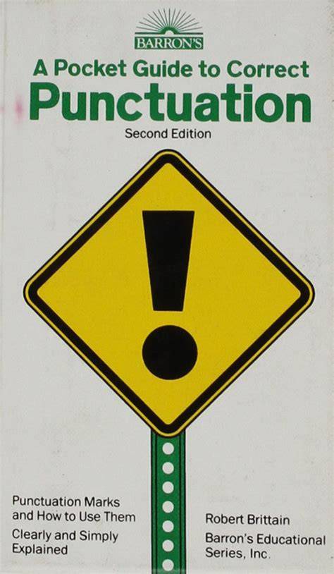 A Pocket Guide to Correct Punctuation