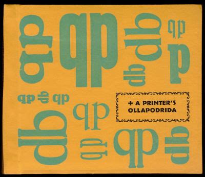 A Printer's Ollapodrida.