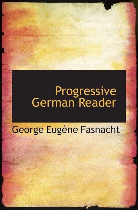 A Progressive German Reader 1850 [Leather Bound]