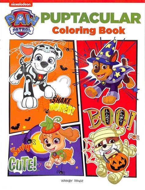 A Puptacular Halloween Coloring Book