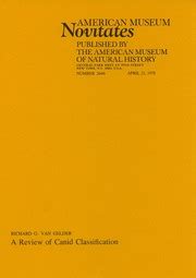 A REVIEW OF CANID CLASSIFICATION.