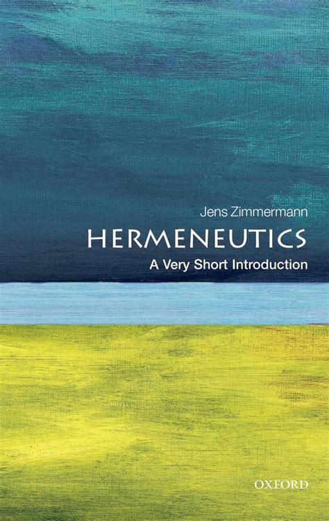 A Short Introduction to Hermeneutics
