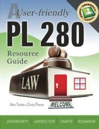 A User-friendly PL 280 Resource Guide