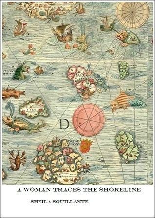 A Woman Traces the Shoreline
