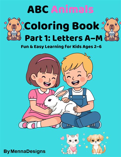 ABC OF ANIMALS TO COLORING AND TRACING