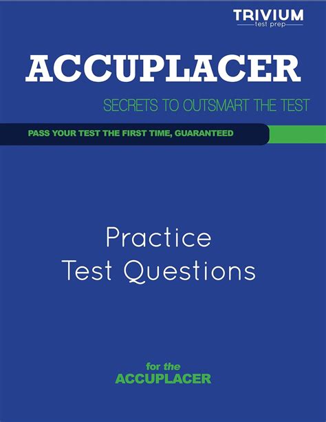 ACCUPLACER 2013 Practice Test Questions