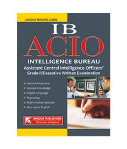 ACIO - Intelligence Bureau