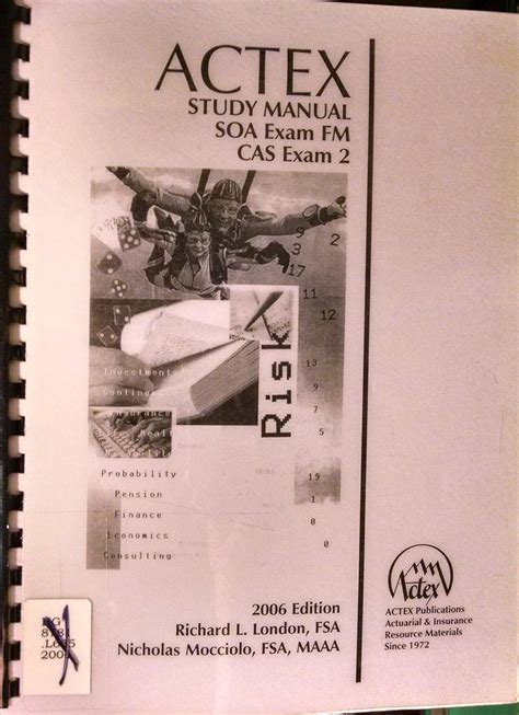 ACTEX FM/2 Study Manual