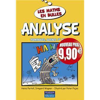 ANALYSE LES MATHS EN BULLES NOUVEAU PRIX