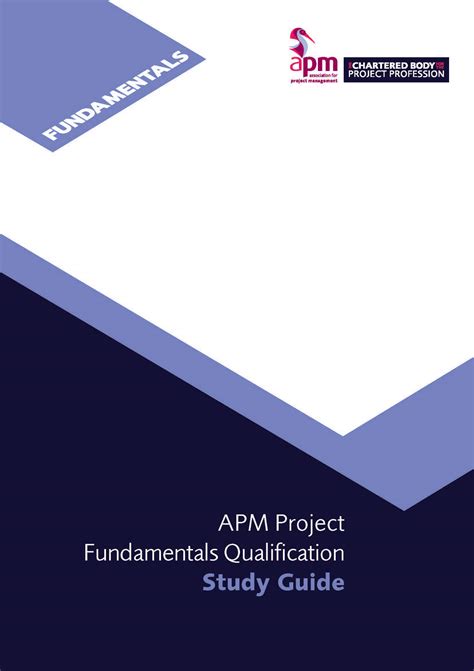 APM Project Fundamentals Qualification Study Guide