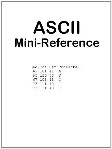 ASCII Mini-Reference