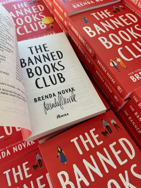 AUTOGRAPHED COPY OF THE BANNED BOOKS CLUB