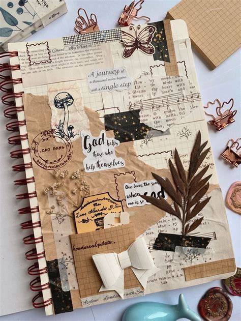 Abstract Skull Notebook Journal