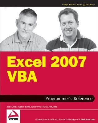Access 2007 VBA Programmer's Reference