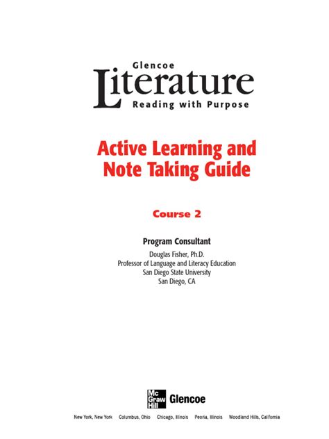 Active Learning and Note Taking Guide, Course 2 Enriched