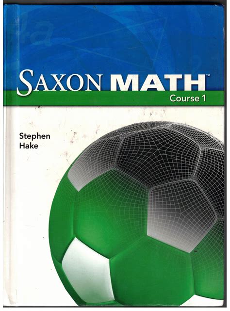 Adaptations for Saxon Math Course 1