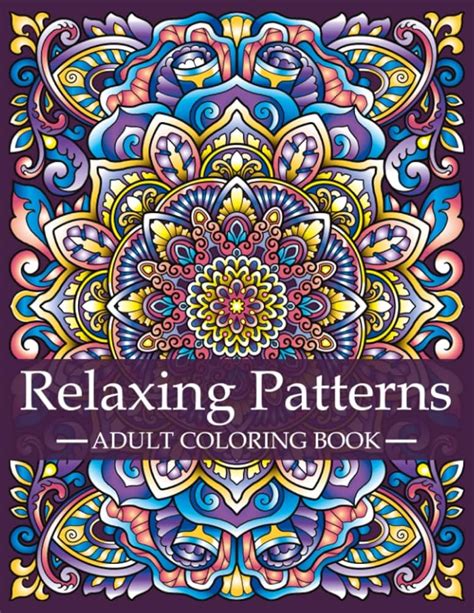 Adult Coloring Book: Relaxing Designs