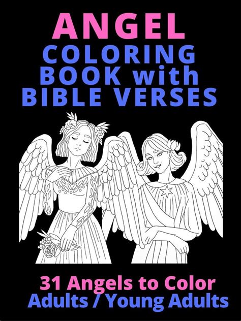 Adult Coloring Book - Angels - Part 1