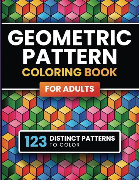 Adult Coloring Book - Geometric Patterns - Part 2