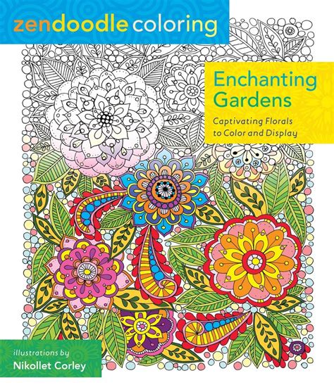 Adult Coloring Book - Zendoodle - Part 1