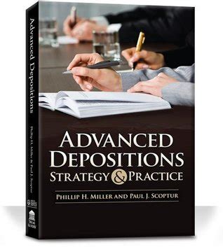 Advanced Depositions Strategy & Practice