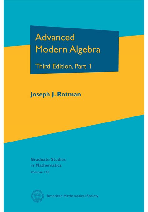 Advanced Modern Algebra