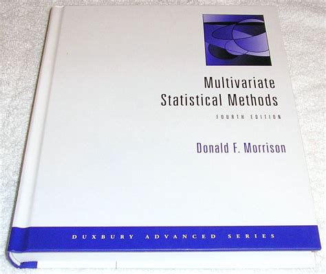 Advanced and Multivariate Statistical Methods