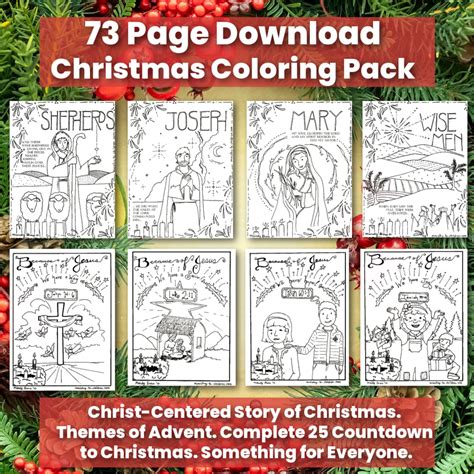 Advent Coloring Book
