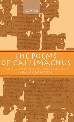 After Callimachus: Poems