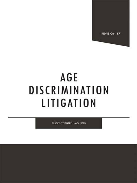 Age Discrimination Litigation (Revision 16)