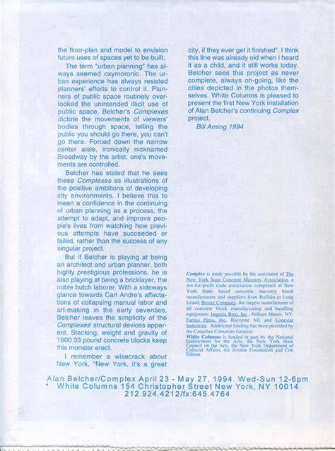 Alan Belcher: Complex '91