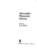 Alexander Weinstein Selecta