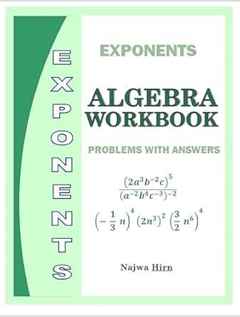 Algebra Workbook Exponents