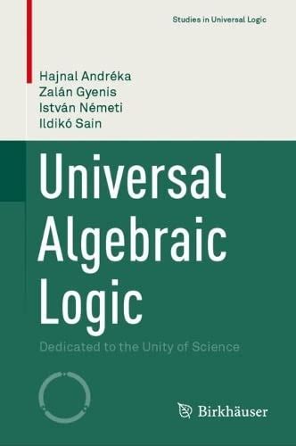 Algebraic Logic