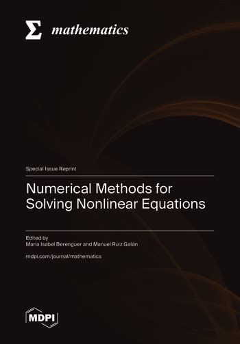 Algorithms for Nonlinear Equations