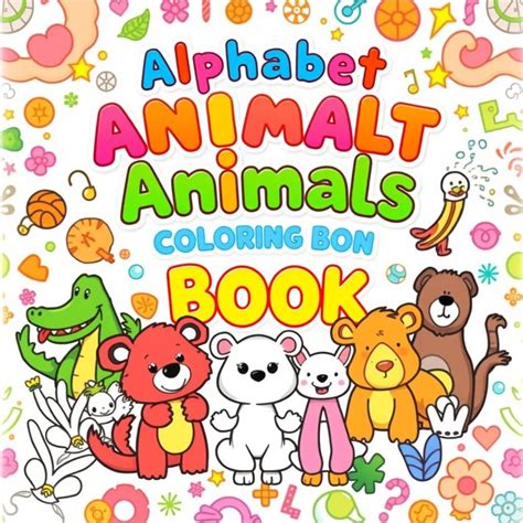 Alphabet Animal Coloring Book