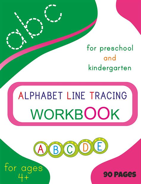 Alphabet Line Tracing Workbook
