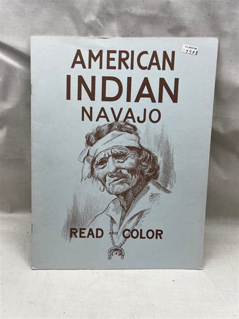American Indian Navajo Read and Color