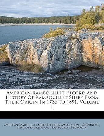 American Rambouillet Record, Volume 12...