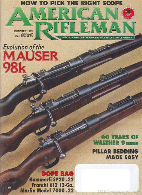 American Rifleman Magazine, October 1999