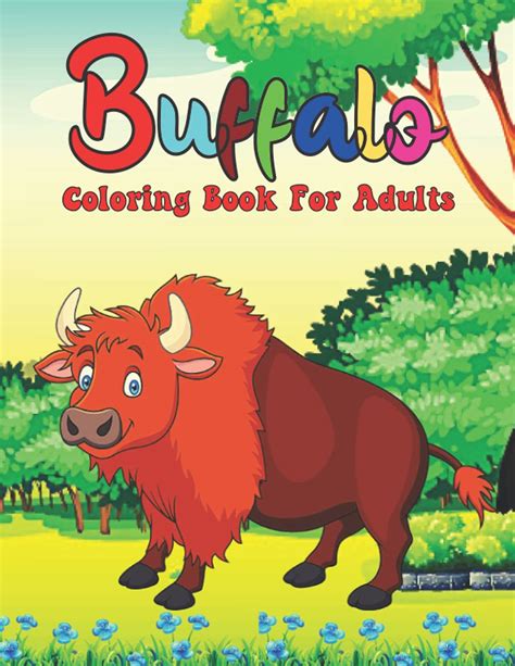 American buffalo - Coloring Book